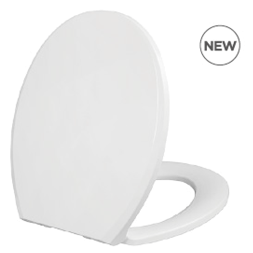 Asiento de inodoro PP de diseño de forma estadounidense BP0221TB
